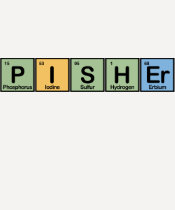 Pisher Made Of Elements t-shirts