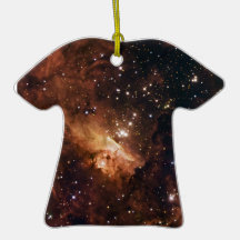 Pismis 24 brown starry sky ornament