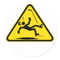 Piso Mojado Logo Sticker