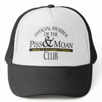 PISS&amp;MOAN hats
