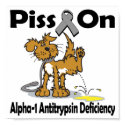 Piss On Alpha-1 Antitrypsin Deficiency posters by animals4acause Piss On Alpha-1 Antitrypsin Deficiency posters