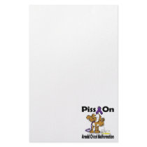 Piss On Arnold Chiari Malformation Customized Stationery