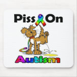Piss On Autism (puzzle Text) Mouse Mat