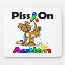Piss On Autism (puzzle Text) Mouse Mat
