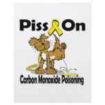 Piss On Carbon Monoxide Poisoning flyers