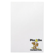 Piss On Carbon Monoxide Poisoning Stationery