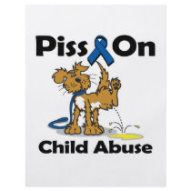 Piss On Child Abuse Full Color Flyer
