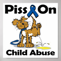 Piss On Child Abuse Print