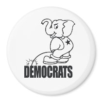 Piss on democrats magnets