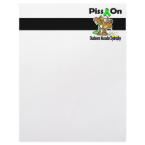 Piss On Duchenne Muscular Dystrophy Customized Letterhead