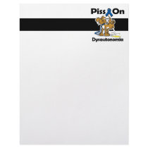 Piss On Dysautonomia Customized Letterhead
