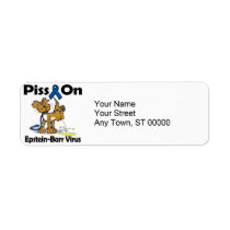 Piss On Epstein-Barr Virus Return Address Labels