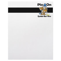 Piss On Epstein-Barr Virus Custom Letterhead