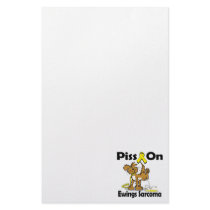 Piss On Ewings Sarcoma Stationery