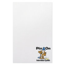Piss On Interstitial Cystitis Stationery