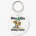 Piss On Kidney Cancer keychains by animals4acause Piss On Kidney Cancer keychains