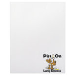 Piss On Lung Disease Letterhead Template