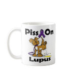 Piss On Lupus (purple) Coffee Mugs