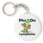 Piss On Lymphoma (Lime Green) Keychain