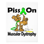 Piss On Muscular Dystrophy Custom Invitations