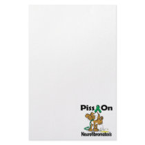 Piss On Neurofibromatosis Stationery Design