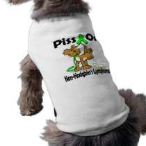 Piss On Non-Hodgkins Lymphoma Doggie Tshirt