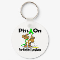 Piss On Non-Hodgkins Lymphoma keychains
