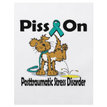 Piss On Posttraumatic Stress Disorder Full Color Flyer