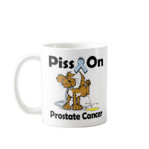 Piss On Prostate Cancer Mugs
