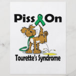 Piss On Tourettes Syndrome Personalized Flyer