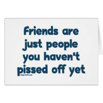 Pissed Off Friends