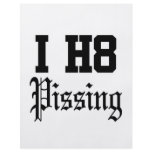 pissing custom flyer