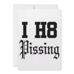 pissing personalized invites