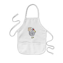 Pistachio bird apron