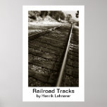Pistas de ferrocarril impresiones
