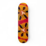 Pistil and stamen of a tulip skateboard deck