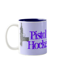 Pistol Packin Hockey Mom! mugs