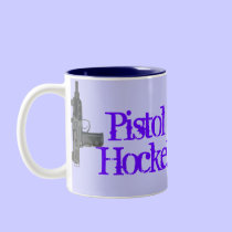 Pistol Packin Hockey Mom! mugs
