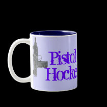 Pistol Packin Hockey Mom! mugs