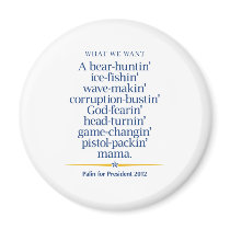 Pistol-packin' Mama Gear Refrigerator Magnet