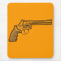 Pistol Pad mousepads by CHARLESLINDLEY Pistol Pad mousepads