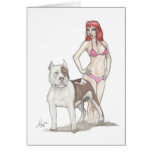 Pit and Babe Greeting Cards