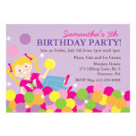 Pit Ball Birthday Party Invitations