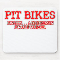 Pit Bike Golf Dirt Bike Motocross Mousepad mousepads
