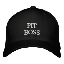 PIT BOSS embroidered hats