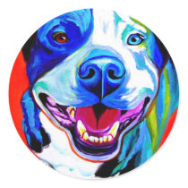 Pit Bull #5 Stickers