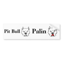 Pit Bull Bumper Sticker