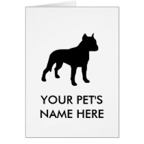 Pit Bull Greeting Cards