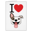 Pit Bull Card by JustDogs Pit Bull Card