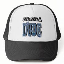 Pit Bull Dude hats by FrankzPawPrintz Pit Bull Dude hats